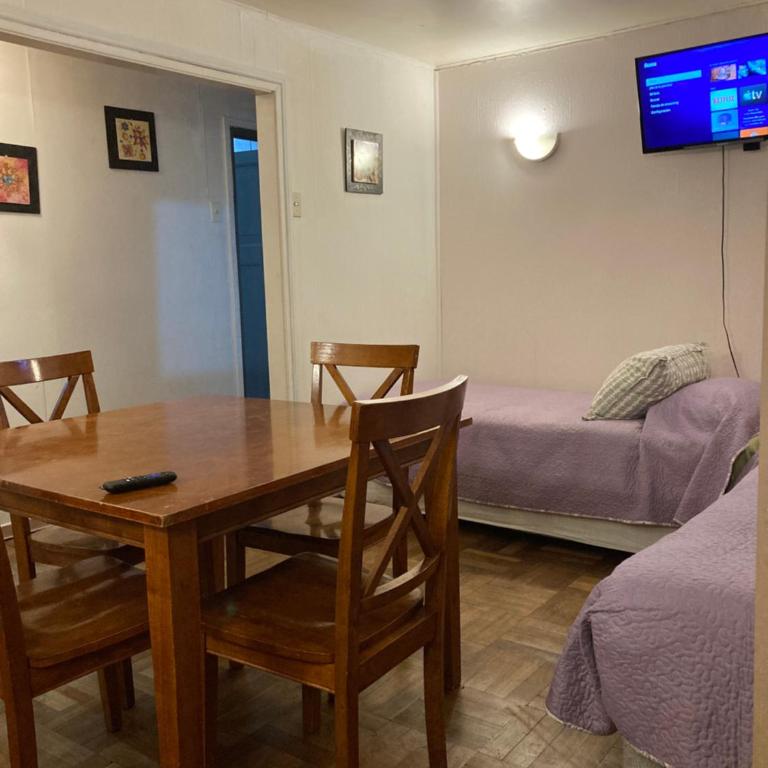 Cabaña Temuco con Balcón Buena ubicación - One-Bedroom Apartment - 16