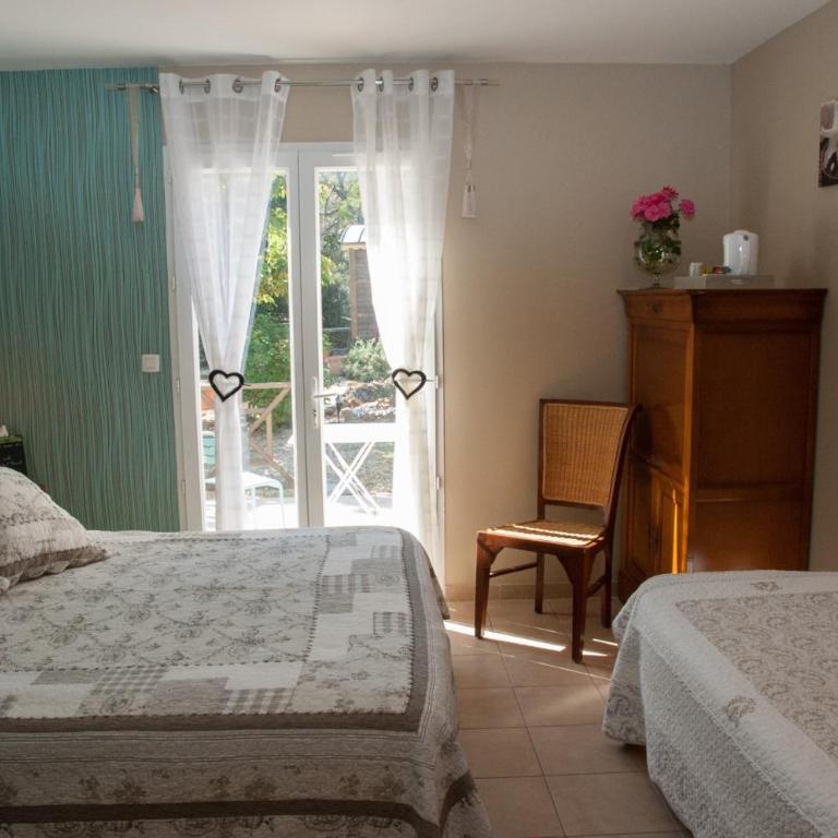 Le Mas Pinède - Chambre Triple Confort - 7