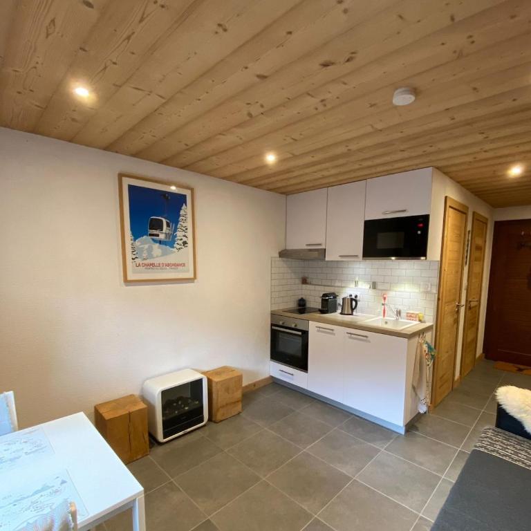 Updated cosy apartment, terrace, 10 mins to ski - Appartement 1 Chambre - 4