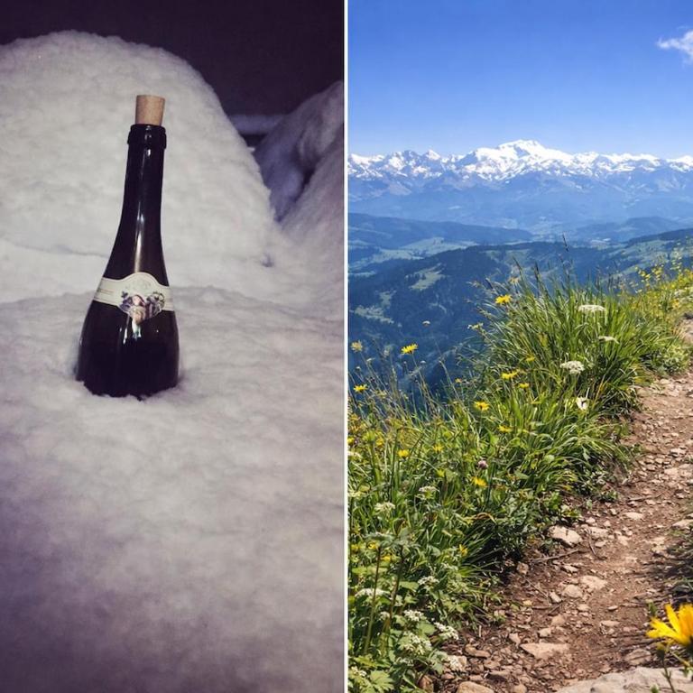 Updated cosy apartment, terrace, 10 mins to ski - Appartement 1 Chambre - 23