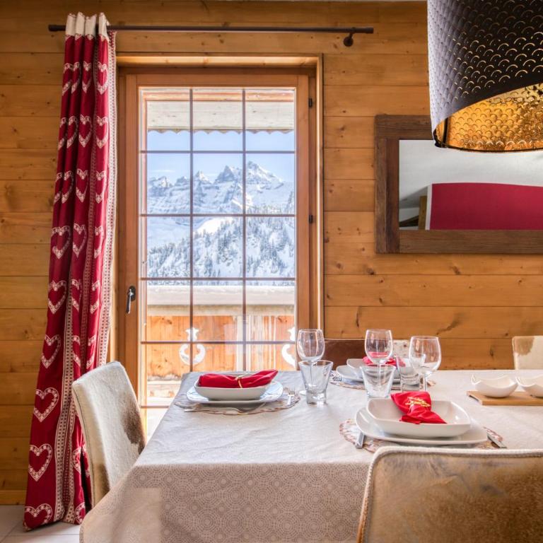 Ski-in Ski-out with Chimney and view Hameau B1 - Apartment - 2