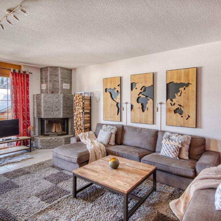 Ski-in Ski-out with Chimney and view Hameau B1 - Apartment - 1