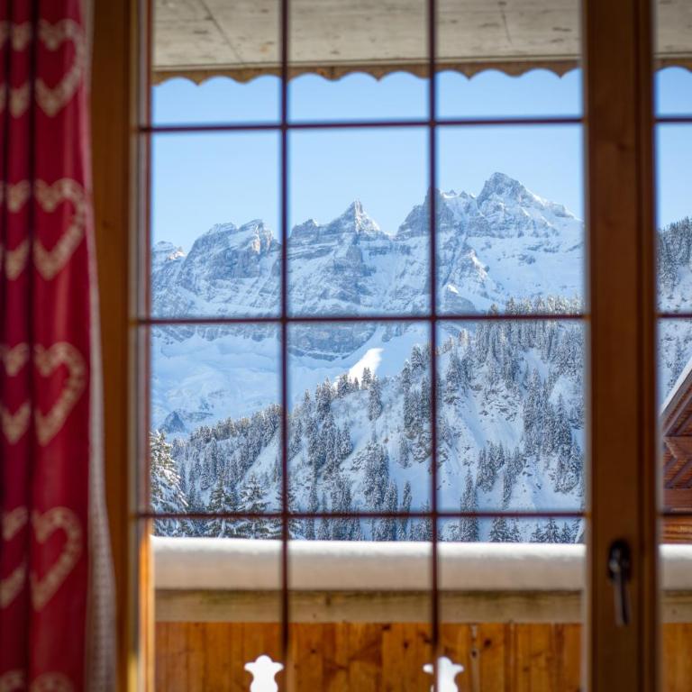 Ski-in Ski-out with Chimney and view Hameau B1 - Apartment - 12