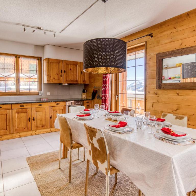 Ski-in Ski-out with Chimney and view Hameau B1 - Apartment - 10