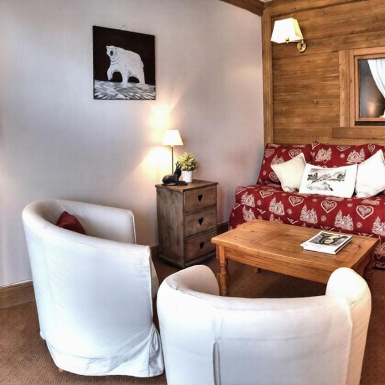 Chalet Les Alpes - Appartement 1 Chambre avec Alcôve (2 Adultes + 2 Enfants) - 13