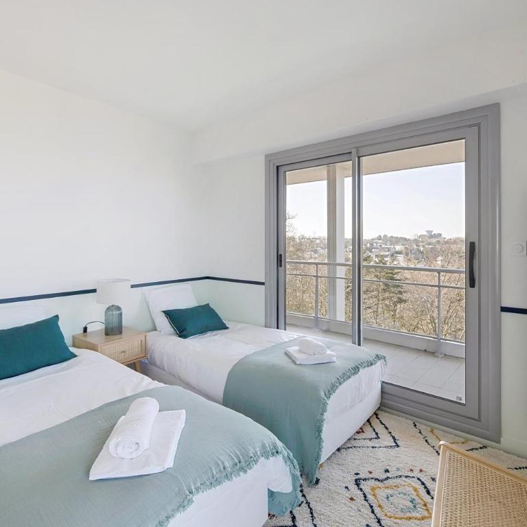 La Ronceray - Appartement 2 Chambres avec Balcon et Vue sur la Mer - 15