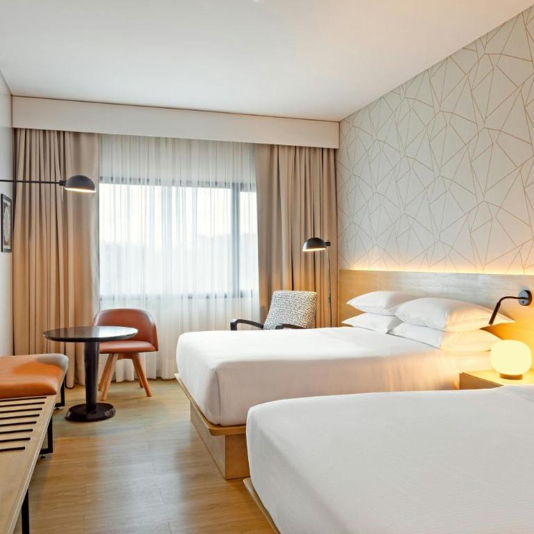 Sheraton Asuncion Hotel - Habitación Clásica con vistas a la ciudad - 2 camas - 2