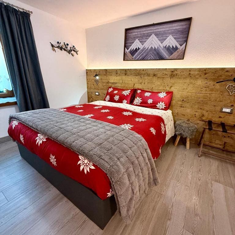 B&B Ciesa la Vèrda - Camera Matrimoniale con Bagno Privato - 2