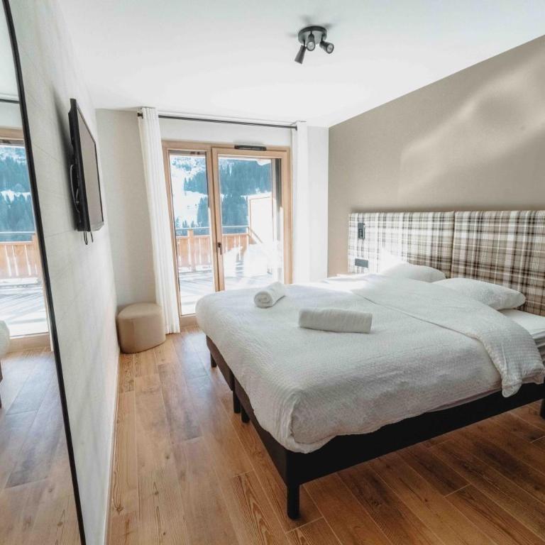 Le CAIRNE Chalet Residence - Appartement 2 Chambres avec Vue sur la Montagne - 4