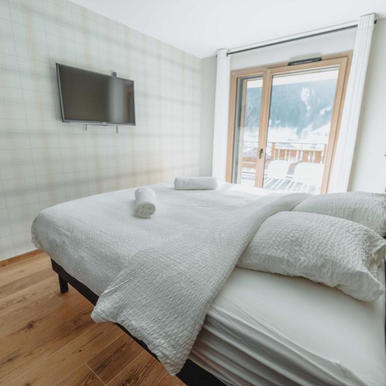 Le CAIRNE Chalet Residence - Appartement 2 Chambres avec Vue sur la Montagne - 3
