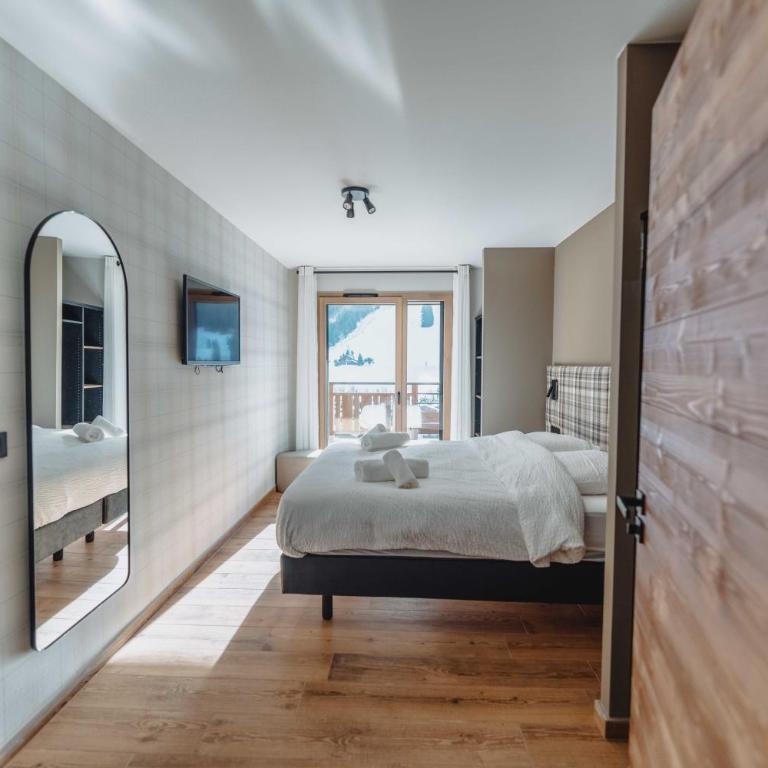 Le CAIRNE Chalet Residence - Appartement 3 Chambres avec Vue sur la Montagne - 14