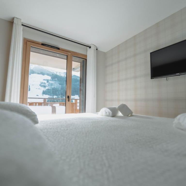 Le CAIRNE Chalet Residence - Appartement 3 Chambres avec Vue sur la Montagne - 11