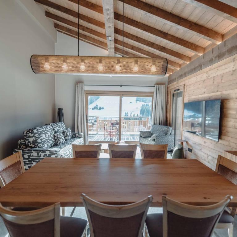 Le CAIRNE Chalet Residence - Appartement 3 Chambres avec Vue sur la Montagne - 16