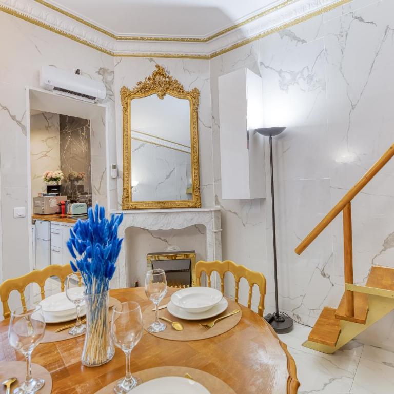 Studio Charme Royal - LOUIS XV - Metro 13 - Appartement 1 Chambre - 3