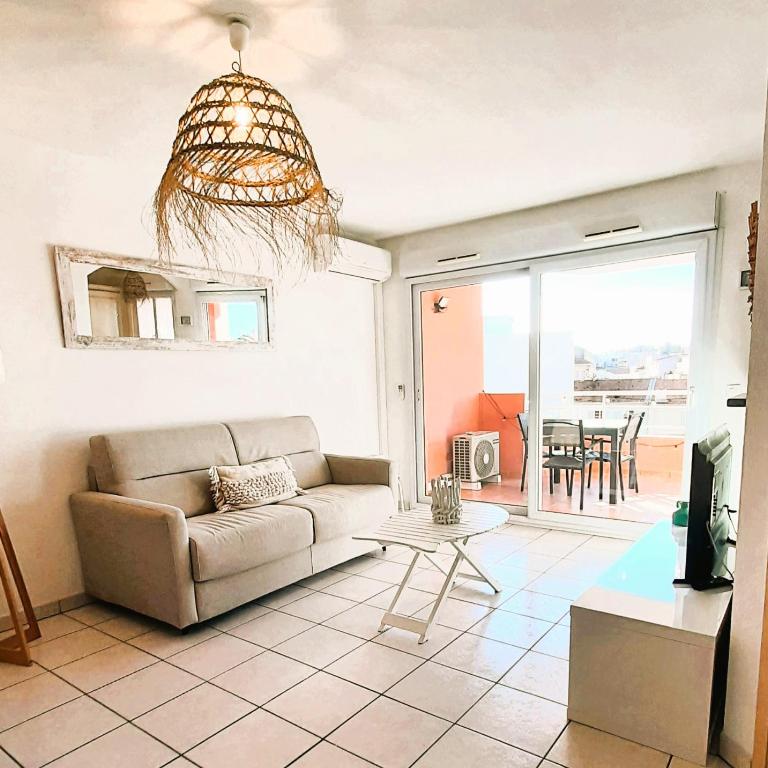 Appartement climatisé centre ville, proche plages Saint Raphaël et Fréjus avec ascenseur - Appartamento con 1 Camera da Letto - 4