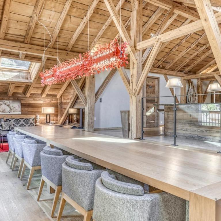 Chalet exceptionnel de 600m2 - Spa, salle de gym, ski-room - Chalet - 34