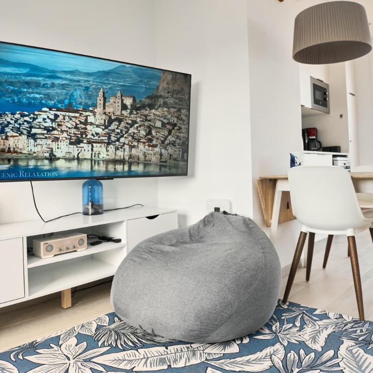 Beachfront Studio, Sea Views, Rooftop Terrace, Playa de Aro - Apartamento Estudio con vistas al mar - 6
