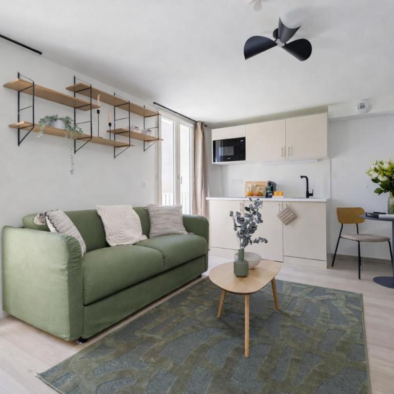 Lavie Maison : Spacious Studio near Montmartre - Appartement 1 Chambre - 8
