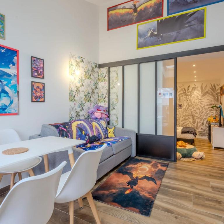 Le Pokémon - Wifi - 600m Centre Ville - Apartment - 6