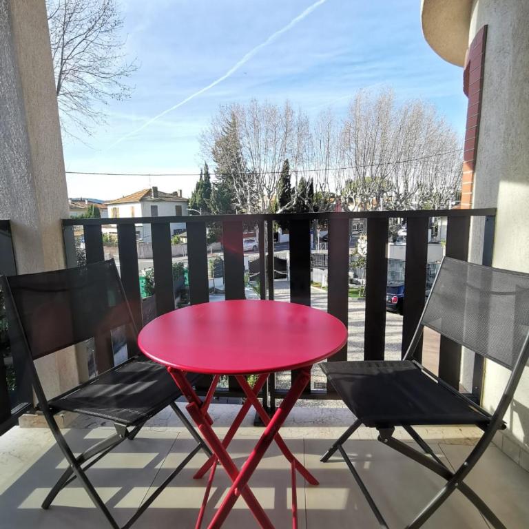 La Casa Mia - Neuf - Clim - Balcon - WIFI - Parking - Tout équipé - Tout confort - Proche plages et commerces - One-Bedroom Apartment - 10