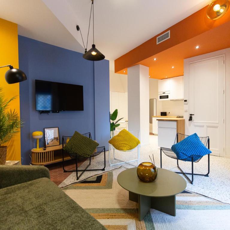 Chic & Arty - 1BR 5P - AC - Apartamento de 3 dormitorios - 21