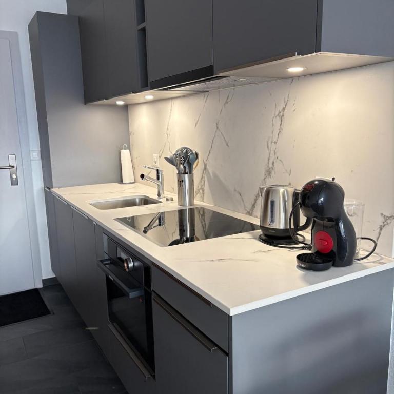 Studio rénové Ovronnaz chalet Orion - Appartement 1 Chambre - 10