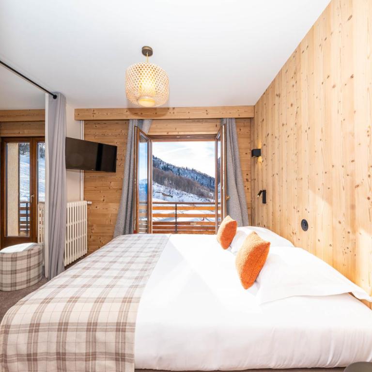 Hôtel Casa Moho Saint-François-Longchamp 1450 - Habitación Doble con vistas a la montaña - 8