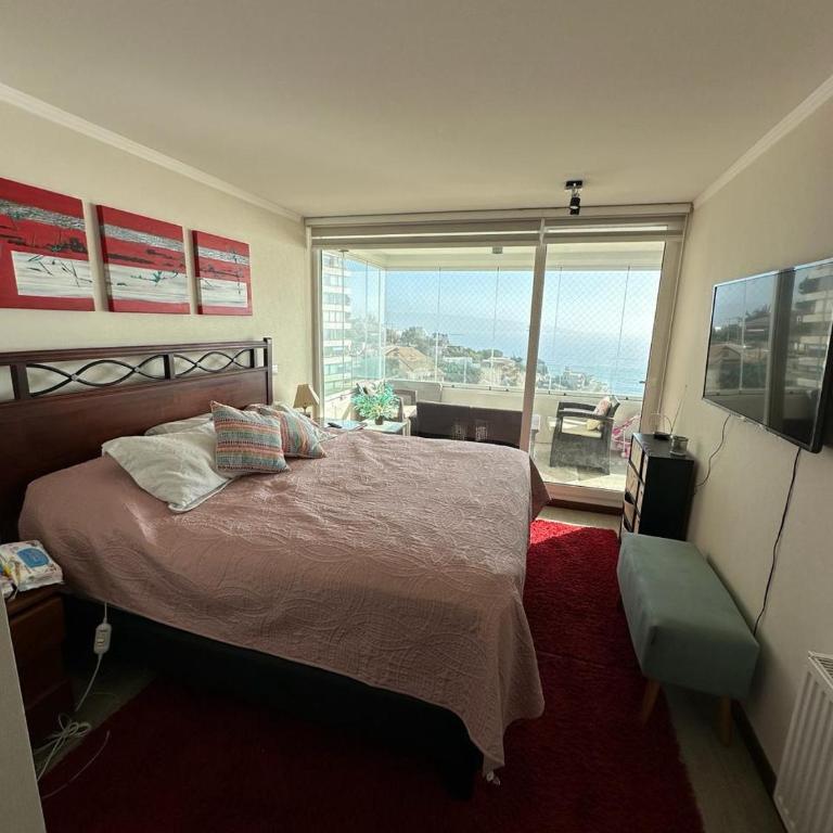 Bello departamento con vista al mar - One-Bedroom Apartment - 8