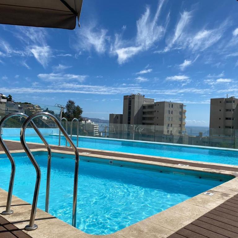 Bello departamento con vista al mar - One-Bedroom Apartment - 9