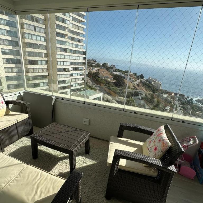 Bello departamento con vista al mar - One-Bedroom Apartment - 13