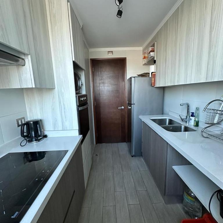 Bello departamento con vista al mar - One-Bedroom Apartment - 16