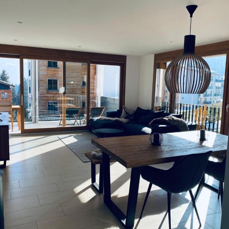 Moderne Ferienwohnung nahe Bergbahnen - Apartment mit 2 Schlafzimmern und Bergblick - 2