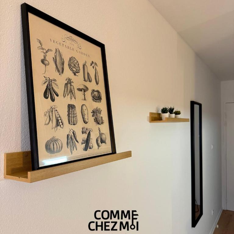 Studio Le 313, confortable et tout équipé, Garage Gratuit et Privatif à Nancy - One-Bedroom Apartment - 10