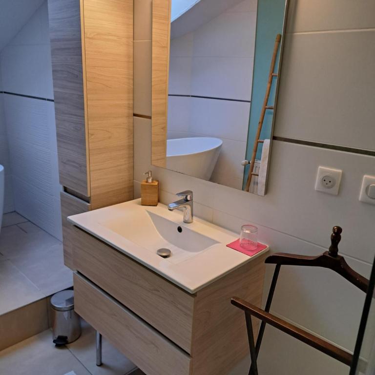 L'estrade des Alpes 45m2 petit-déjeuner inclus - Chambre Lit King-Size - Vue sur Jardin - 21