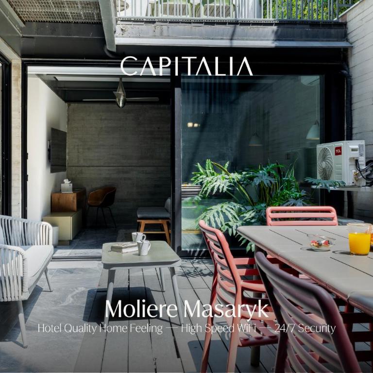 Capitalia Moliere Masaryk - Luxury Apartment, 2 Bedrooms, Patio - 21
