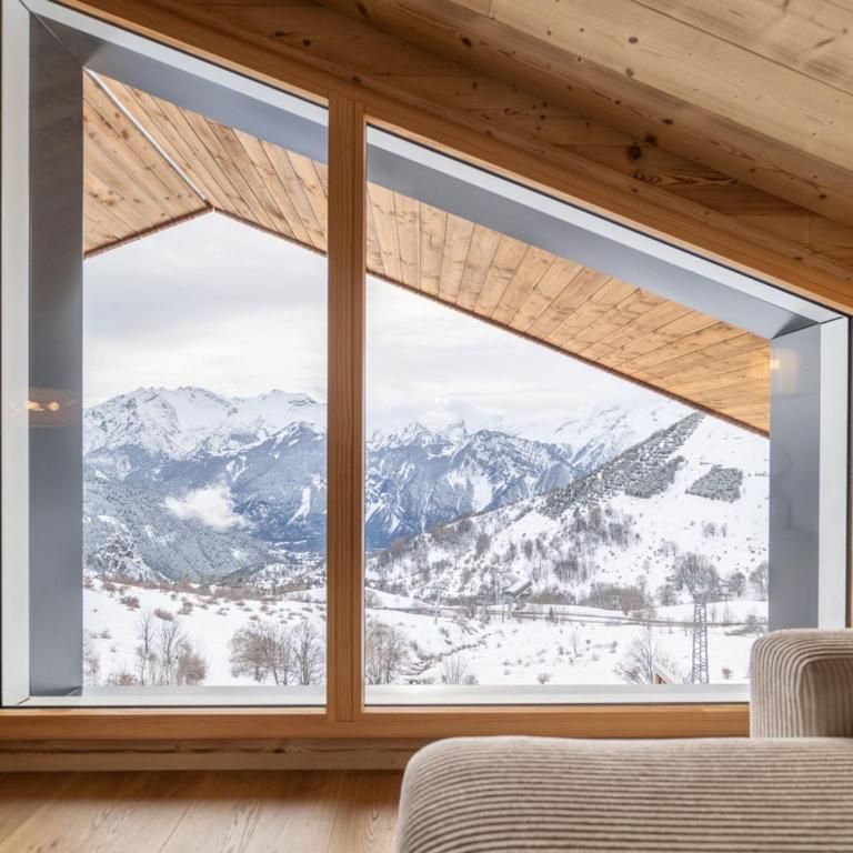 Appartement spacieux pour 8 pers., vue montagne, Wi-Fi, parking - FR-1-645-101 - Appartement - 6
