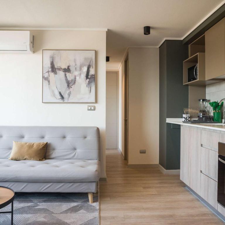 Chic Nunoa Apt Cozy Stay for 5 Balcony - Apartment - 2