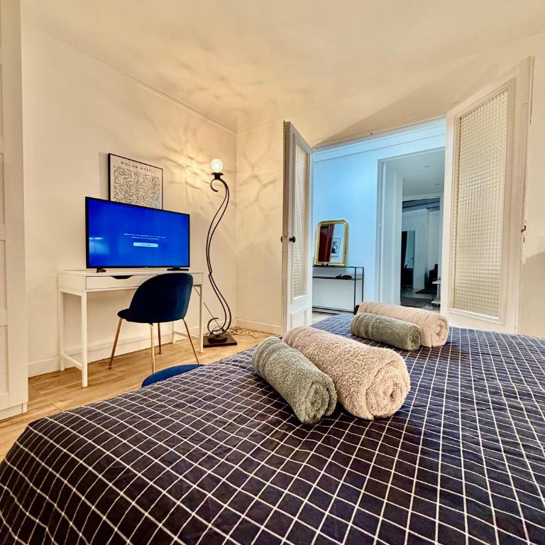 Tour Eiffel ,Champs-Élysées, Flandrin - Appartement 2 Chambres avec Terrasse - 13