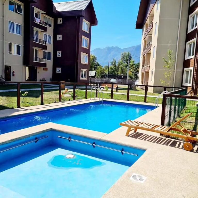 Pucón Patagonia Retreat - Pool & Calm - Two-Bedroom Apartment - 16