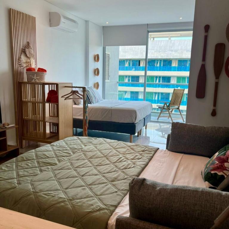 Luxury Stay- Pool, Gym Jacuzzi and Sea at your feet - Apartamento de 1 dormitorio - 27