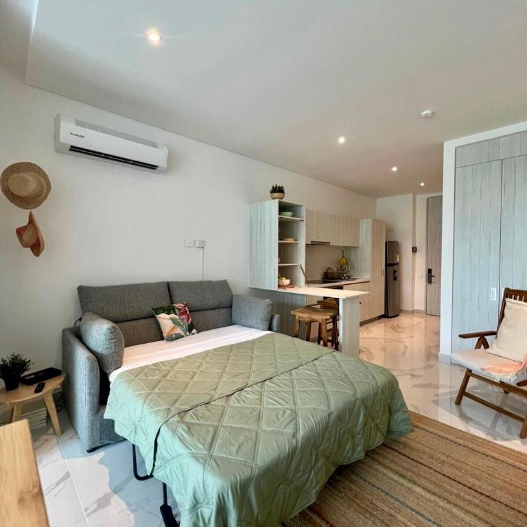 Luxury Stay- Pool, Gym Jacuzzi and Sea at your feet - Apartamento de 1 dormitorio - 54