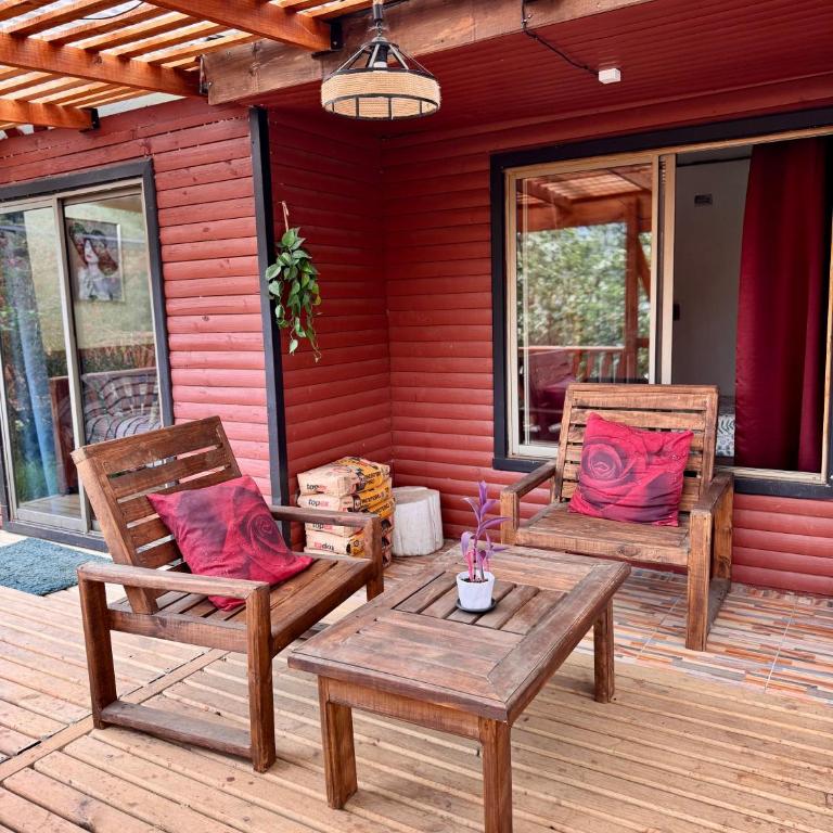 Cabañas Cutipay N1 - Three-Bedroom House - 15