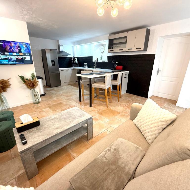 "RELAX SPA Publier" cinéma balnéo "Maison de village" - Maison 2 Chambres - 3