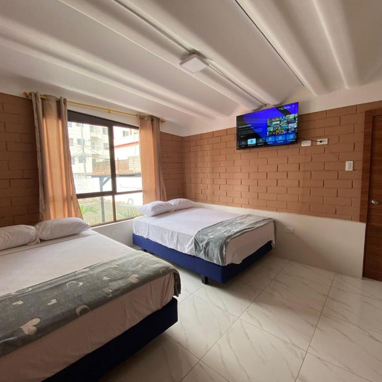 CasaMar Rooms - Habitación Doble - 2 camas - 4