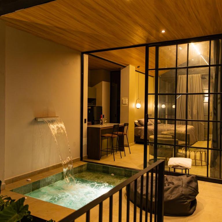 Selvva suites cabaña de lujo romántica con jacuzzi - Villa de 1 dormitorio - 4