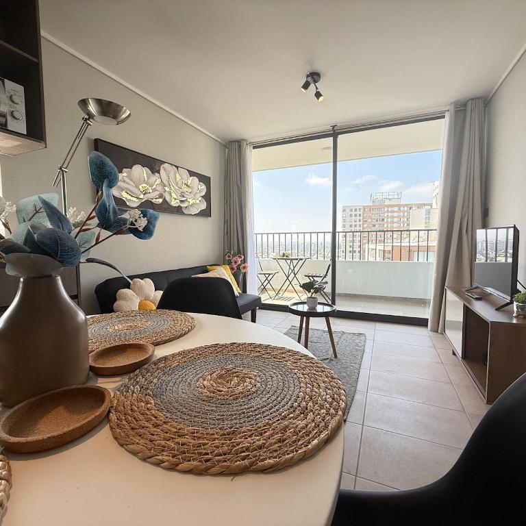 Departamento cercano Clínica Davila y Mall Plaza Vespucio - One-Bedroom Apartment - 12