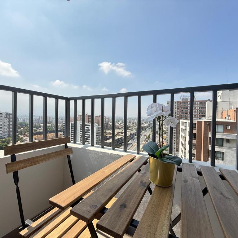 Departamento cercano Clínica Davila y Mall Plaza Vespucio - One-Bedroom Apartment - 37