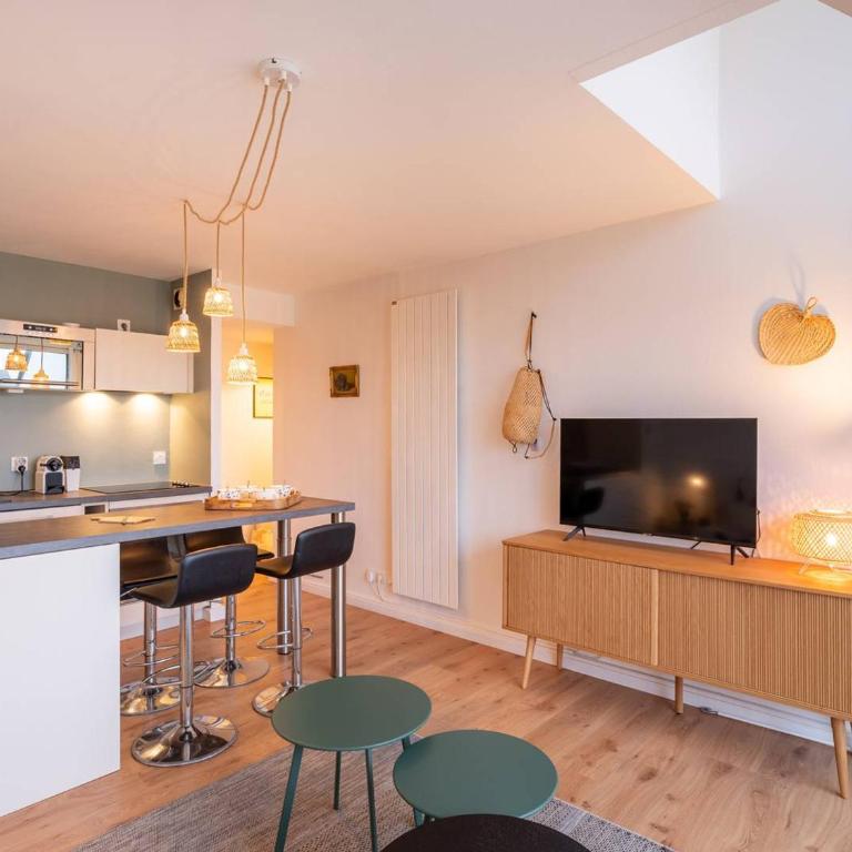 Carnac: Appartement Duplex 3 Pièces, 4 Pers, Wifi Inclus - FR-1-477-272 - Appartement - 8