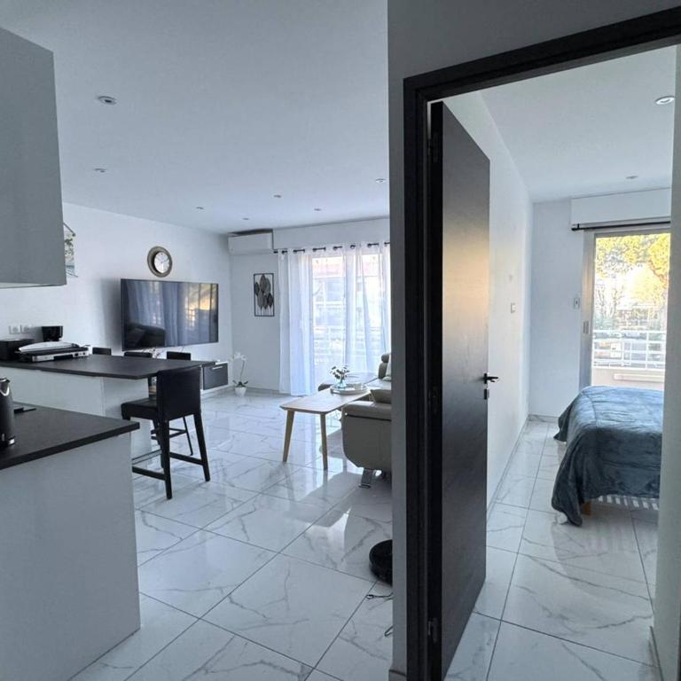 T2 climatisé, parking privé, proche plage - FR-1-100-366 - Apartamento - 2