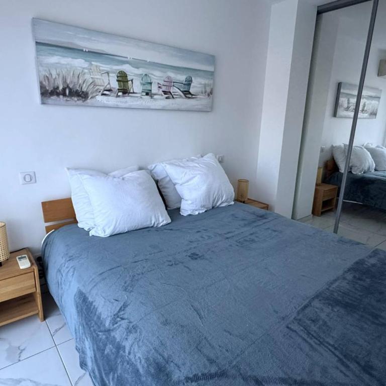 T2 climatisé, parking privé, proche plage - FR-1-100-366 - Apartamento - 4